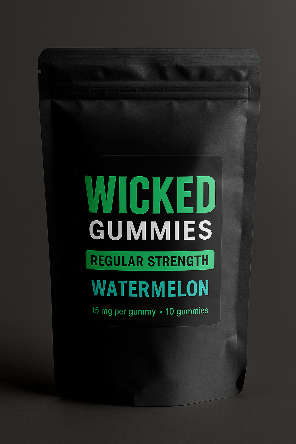 Wicked Gummies Strawberry - 10 count - 25mg